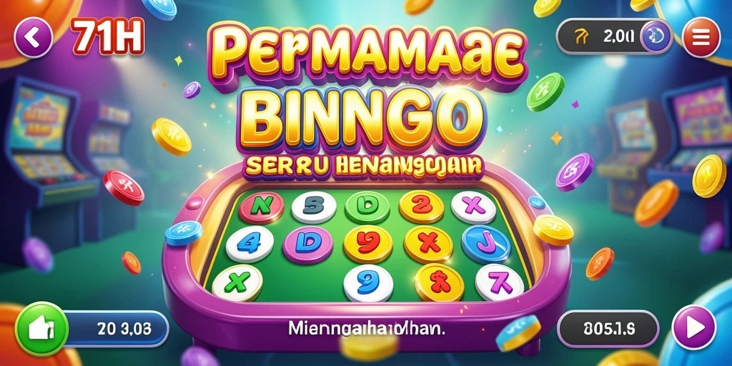 Tampilan gameplay seru dari 71H dengan antarmuka yang menarik.