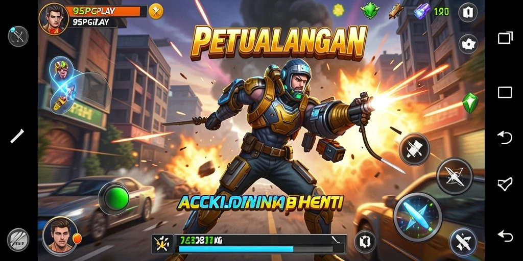 Screenshot gameplay menarik dari 95PGPLAY dengan aksi seru.