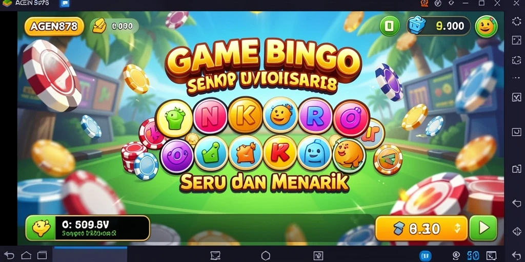 Tampilan menarik dari gameplay AGEN878 yang penuh warna.