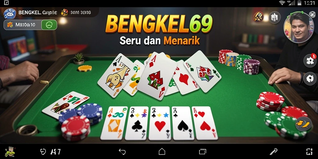Tampilan menarik dari gameplay BENGKEL69 yang penuh strategi.