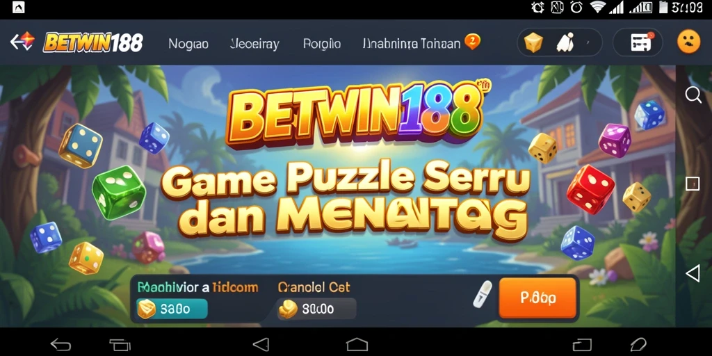 Tampilan gameplay BETWIN188 yang seru dan menantang.