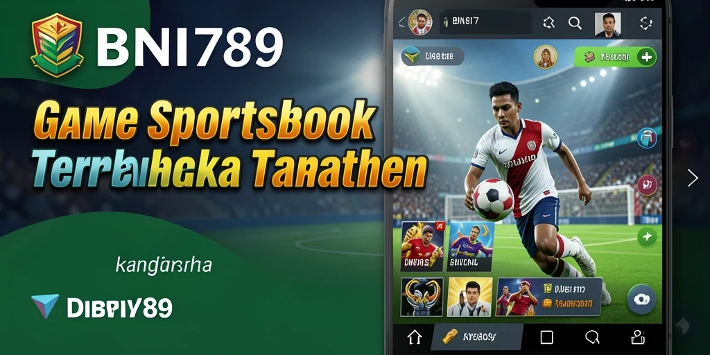 Screenshot gameplay BNI789 menampilkan berbagai pilihan taruhan olahraga.