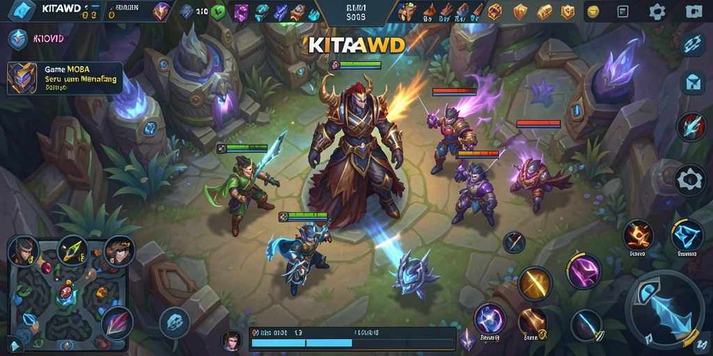 Tampilan gameplay KITAWD yang memukau dan mendebarkan.