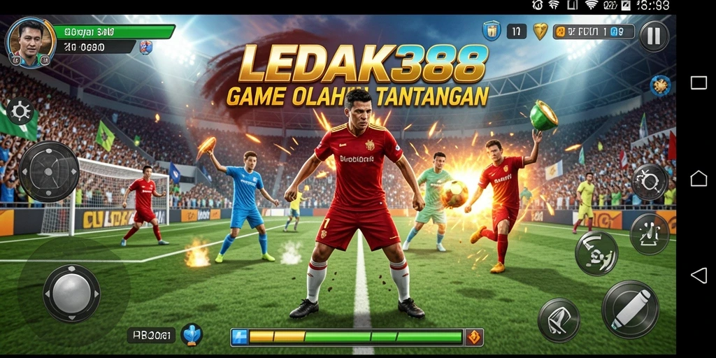 Screenshot dari gameplay seru di LEDAK388.