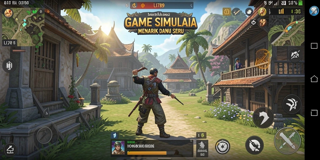 Tampilan gameplay LI789 yang menakjubkan di dunia simulasi.