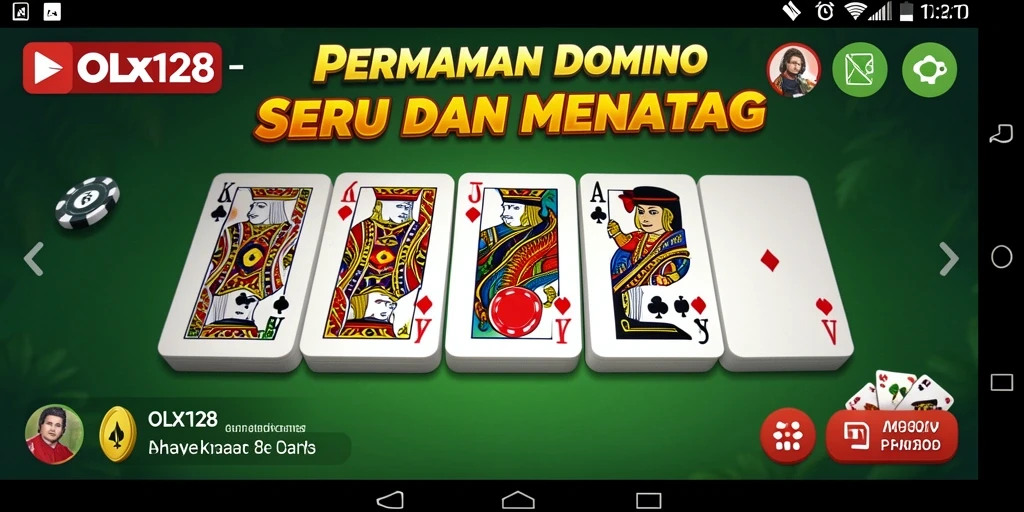 Tangkapan layar menunjukkan gameplay seru OLX128 dengan pemain berkompetisi.