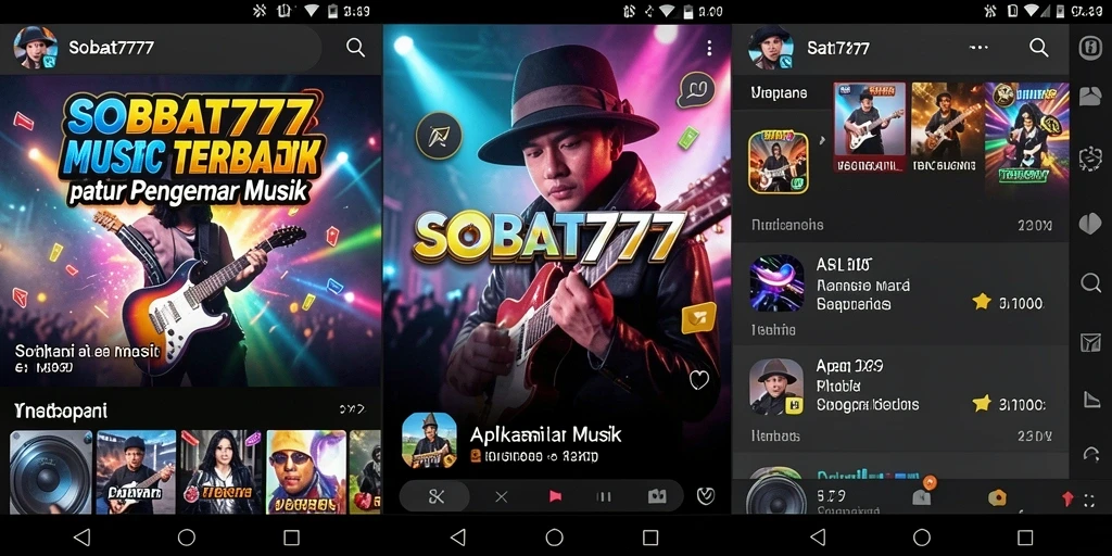 Tampilan gameplay SOBAT777 yang seru dan interaktif untuk bermain musik.