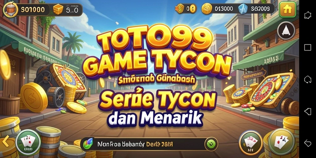 Tampilan utama TOTO99 menampilkan gameplay manajemen yang menarik.