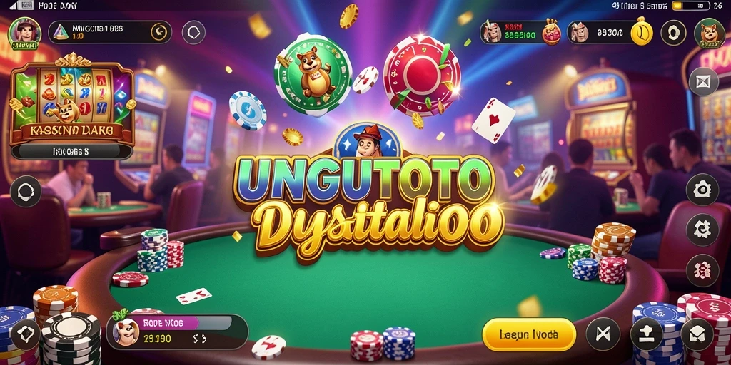 Tampilan menarik dari gameplay UNGUTOTO dalam dunia Kasino.